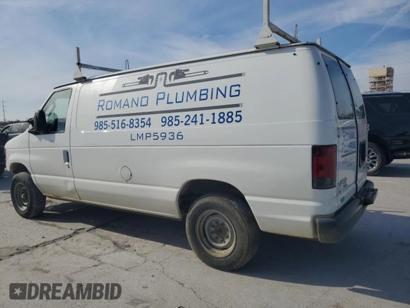 2011 Ford Econoline Cargo Commercial with VIN 1FTNE1EW9BDA90254, listed as a Copart auction lot 41644605 with Not Provided miles and Salvage Title. Bid and sale history available at DreamBid. Image 2.