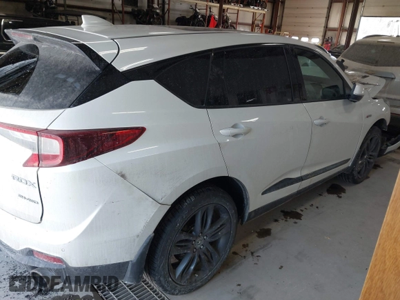 2019 Acura RDX w/A-Spec Pkg with VIN 5J8TC2H64KL800117, listed as a IAAI auction lot 41555780 with 88,183 mi miles. Bid and sale history available at carsss.com. Image 4.