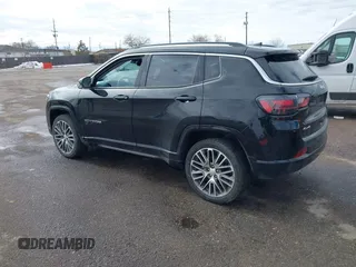 2022 Jeep Compass (RED) Edition with VIN 3C4NJDCB6NT168629, listed as a IAAI auction lot 41636454 with 76,056 mi miles. Bid and sale history available at carsss.com. Image 3.
