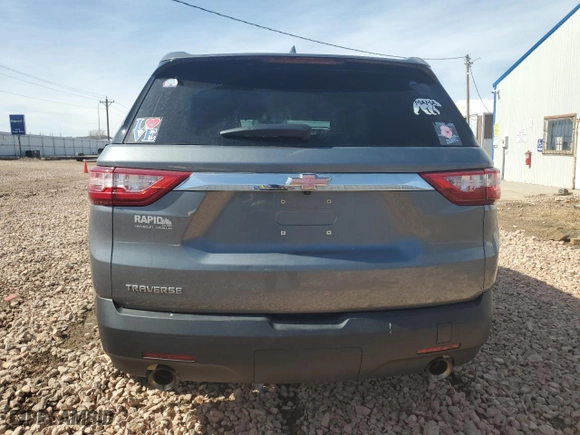 2018 Chevrolet Traverse LS with VIN 1GNERFKW6JJ110988, listed as a Copart auction lot 48523955 with 62,211 mi miles and Salvage Title. Bid and sale history available at carsss.com. Image 6.