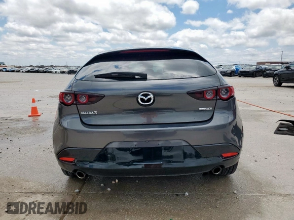 2020 Mazda 3 with VIN JM1BPALM3L1161384, listed as a Copart auction lot 55937155 with 89,812 mi miles and Salvage title. Bid and sale history available at DreamBid. Image 6.