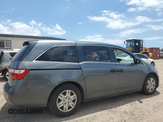 2011 Honda Odyssey LX с VIN 5FNRL5H24BB036764, выставлен на аукционе Copart как лот 59046385 с пробегом 130 182 миль миль и Чистый • Clean title. История ставок и продаж доступна на DreamBid. Изображение 3.
