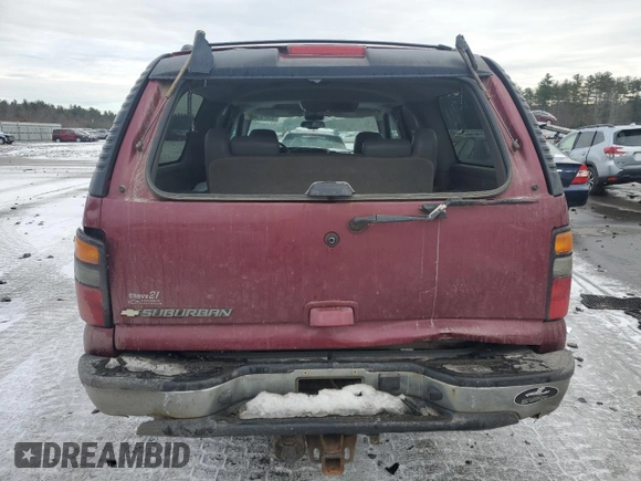 2006 Chevrolet Suburban LS with VIN 1GNFK16Z06J103204, listed as a Copart auction lot 83678584 with 207,678 mi miles and Salvage Title. Bid and sale history available at carsss.com. Image 6.