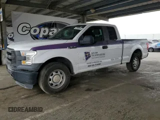 2015 Ford F-150 XL with VIN 1FTEX1C81FKD82013, listed as a Copart auction lot 62599595 with 165,528 mi miles and Clean title. Bid and sale history available at DreamBid. Image 1.