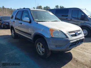 2003 Honda CR-V EX with VIN SHSRD77893U152499, listed as a IAAI auction lot 41797324 with 222,695 mi miles. Bid and sale history available at carsss.com. Image 1.