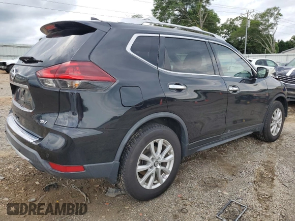2020 Nissan Rogue SV with VIN KNMAT2MT8LP529641, listed as a Copart auction lot 61040385 with 109,158 mi miles and Salvage title. Bid and sale history available at DreamBid. Image 3.