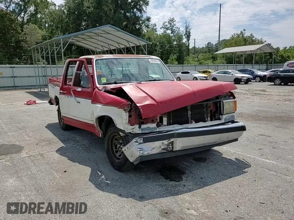 1990 Ford F-150 "S" with VIN 1FTDF15Y1LNA68934, listed as a Copart auction lot 68688834 with 64,274 mi miles and Salvage Title. Bid and sale history available at carsss.com. Image 11.