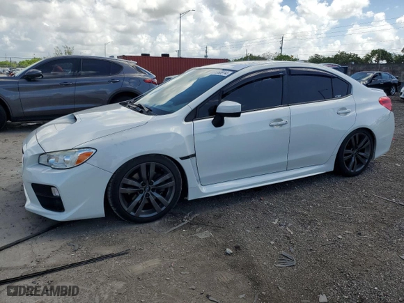 2017 Subaru WRX Premium with VIN JF1VA1E61H9811857, listed as a Copart auction lot 64668814 with 84,929 mi miles and Salvage Title. Bid and sale history available at carsss.com. Image 1.