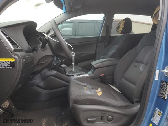 2017 Hyundai Tucson SE Plus with VIN KM8J33A48HU501779, listed as a Copart auction lot 45489845 with 123,062 mi miles and Salvage Title. Bid and sale history available at carsss.com. Image 7.