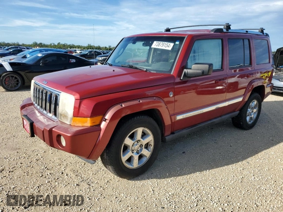 2006 Jeep Commander Limited with VIN 1J8HG58226C143887, listed as a Copart auction lot 73879154 with 181,553 mi miles and Non Repairable. Bid and sale history available at carsss.com. Image 1.
