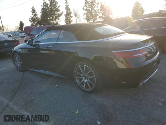 2019 Mercedes-Benz S-Class S 560 with VIN WDDXK8DB3KA039638, listed as a Copart auction lot 45003335 with 15,955 mi miles and Salvage Title. Bid and sale history available at carsss.com. Image 2.