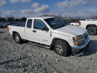 2005 GMC Canyon SLE Z71 with VIN 1GTDT196658160205, listed as a Copart auction lot 85225514 with 144,361 mi miles and Salvage Title. Bid and sale history available at carsss.com. Image 4.