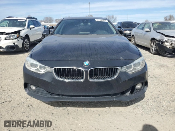 2015 BMW 4 Series 428i with VIN WBA4A9C58FGL86383, listed as a Copart auction lot 47140805 with 159,039 mi miles and Clean title. Bid and sale history available at DreamBid. Image 5.