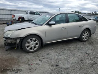 2009 Mercury Sable Premier with VIN 1MEHM42W69G610987, listed as a Copart auction lot 47601465 with 156,071 mi miles and Salvage Title. Bid and sale history available at carsss.com. Image 1.