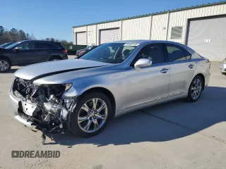 2008 Lexus LS 460 with VIN JTHBL46F185053614, listed as a Copart auction lot 46402145 with 174,227 mi miles and Salvage Title. Bid and sale history available at carsss.com. Image 1.