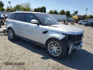 2021 Land Rover Range Rover Sport with VIN SALWR4RY8MA756877, listed as a Copart auction lot 56195065 with 57,294 mi miles and Salvage title. Bid and sale history available at DreamBid. Image 4.