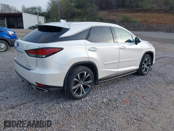 2021 Lexus RX with VIN 2T2HZMDA5MC287152, listed as a IAAI auction lot 41919634 with 25,668 mi miles. Bid and sale history available at carsss.com. Image 4.
