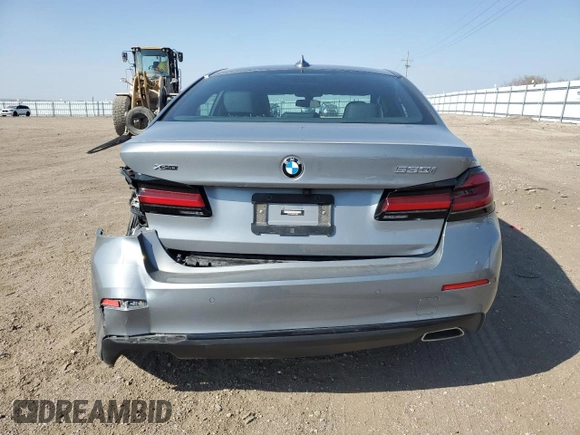 2023 BMW 5 Series 530i xDrive with VIN WBA13BJ0XPWY17065, listed as a Copart auction lot 50660805 with Not provided miles and Salvage title. Bid and sale history available at DreamBid. Image 6.