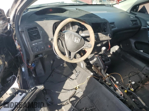 2008 Honda Civic Cpe Si with VIN 2HGFG215X8H702475, listed as a Copart auction lot 47208625 with 238,593 mi miles and Salvage Title. Bid and sale history available at carsss.com. Image 8.