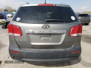 2013 Kia Sorento LX with VIN 5XYKTDA21DG401970, listed as a Copart auction lot 54079365 with 217,969 mi miles and Salvage title. Bid and sale history available at DreamBid. Image 6.