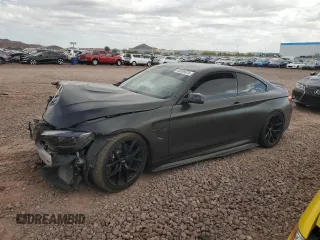 2015 BMW M4 with VIN WBS3R9C55FK333945, listed as a Copart auction lot 48896975 with 126,390 mi miles and Salvage Title. Bid and sale history available at carsss.com. Image 1.