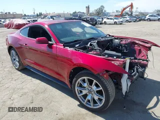 2015 Ford Mustang EcoBoost with VIN 1FA6P8TH9F5395268, listed as a IAAI auction lot 41616159 with Not Provided miles and . Bid and sale history available at carsss.com. Image 1.