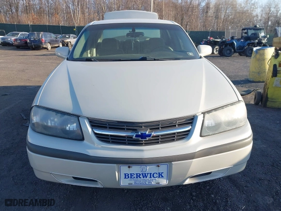 2004 Chevrolet Impala with VIN 2G1WF52E049334631, listed as a IAAI auction lot 41841574 with 120,769 mi miles. Bid and sale history available at carsss.com. Image 12.