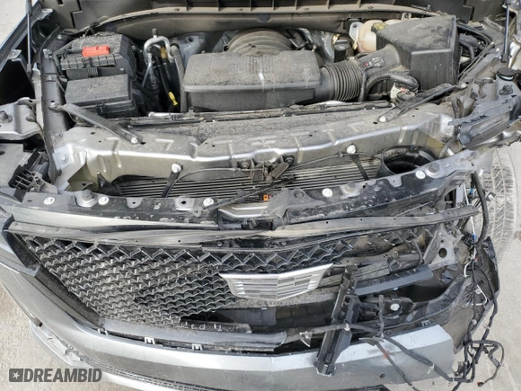 2022 Cadillac Escalade Sport with VIN 1GYS4FKL7NR145458, listed as a Copart auction lot 46334145 with 28,622 mi miles and Salvage Title. Bid and sale history available at carsss.com. Image 12.