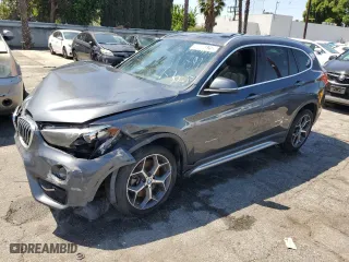 2016 BMW X1 xDrive28i with VIN WBXHT3C35GP882899, listed as a Copart auction lot 50096125 with 0 mi miles and Clean Title. Bid and sale history available at carsss.com. Image 1.