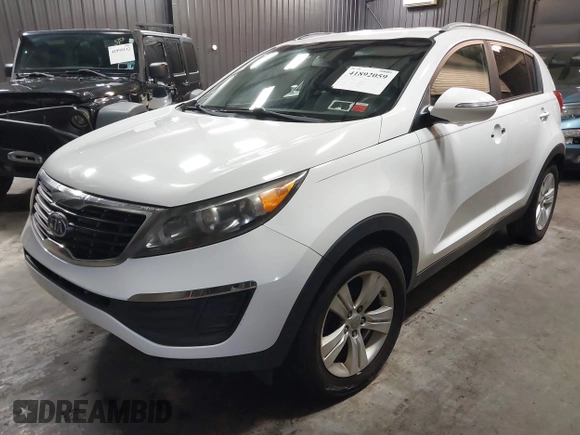 2012 Kia Sportage LX with VIN KNDPB3A26C7269092, listed as a IAAI auction lot 41892059 with 149,000 mi miles. Bid and sale history available at carsss.com. Image 19.