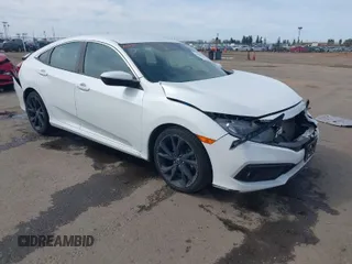 2019 Honda Civic Sport with VIN 19XFC2F85KE210856, listed as a IAAI auction lot 41846724 with 101,898 mi miles and . Bid and sale history available at DreamBid. Image 1.