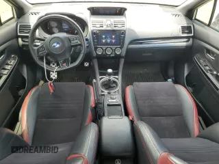 2021 Subaru WRX STI with VIN JF1VA2E60M9814538, listed as a Copart auction lot 56328295 with 58,512 mi miles and Salvage title. Bid and sale history available at DreamBid. Image 8.