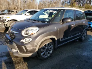 2015 FIAT 500L Urbana Trekking with VIN ZFBCFADH0FZ034030, listed as a Copart auction lot 85179654 with 124,764 mi miles and Salvage Title. Bid and sale history available at DreamBid. Image 1.