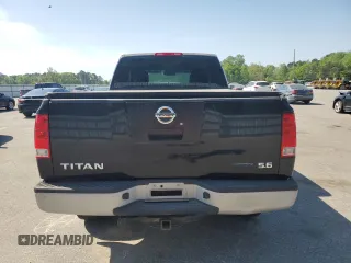 2008 Nissan Titan XE with VIN 1N6BA06A28N330045, listed as a Copart auction lot 52288595 with 211,906 mi miles and Salvage Title. Bid and sale history available at carsss.com. Image 6.