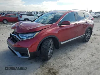 2020 Honda CR-V Touring with VIN 2HKRW1H97LH402586, listed as a Copart auction lot 83325814 with 61,232 mi miles and Salvage Title. Bid and sale history available at carsss.com. Image 1.