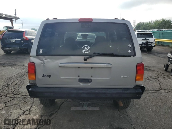 2000 Jeep Cherokee with VIN 1J4FF48S5YL172583, listed as a Copart auction lot 59605745 with 258,409 mi miles and Salvage title. Bid and sale history available at DreamBid. Image 6.