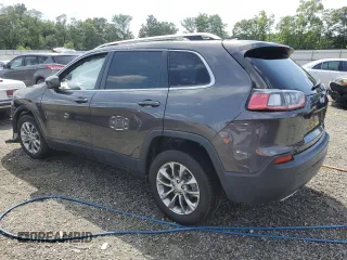 2019 Jeep Cherokee Latitude Plus with VIN 1C4PJLLN0KD119876, listed as a Copart auction lot 60462765 with 61,909 mi miles and Salvage title. Bid and sale history available at DreamBid. Image 2.