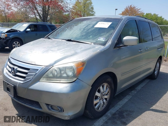 2008 Honda Odyssey EX-L with VIN 5FNRL38758B033767, listed as a IAAI auction lot 42096276 with 190,465 mi miles. Bid and sale history available at carsss.com. Image 2.