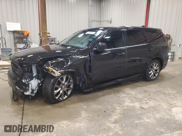 2014 Dodge Durango R/T z VIN 1C4SDHCT1EC976019, wystawiony jako Copart lot #42511575 z przebiegiem 115 093 mil mil oraz Czysty tytuł • Clean title. Historia ofert i sprzedaży dostępna na DreamBid. Obrazek 1.