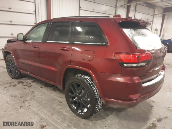 2018 Jeep Grand Cherokee Laredo E with VIN 1C4RJFAG9JC436803, listed as a IAAI auction lot 41572437 with 106,941 mi miles. Bid and sale history available at carsss.com. Image 3.
