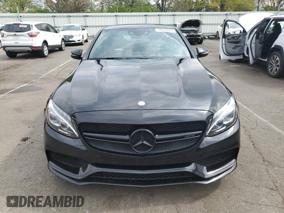 2016 Mercedes-Benz C 63 S AMG with VIN 55SWF8HB3GU127350, listed as a Copart auction lot 72689024 with 66,299 mi miles and Salvage title. Bid and sale history available at DreamBid. Image 5.