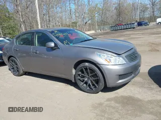 2007 Infiniti G35 Sedan G35x with VIN JNKBV61FX7M812682, listed as a IAAI auction lot 41980109 with 160,952 mi miles. Bid and sale history available at carsss.com. Image 1.