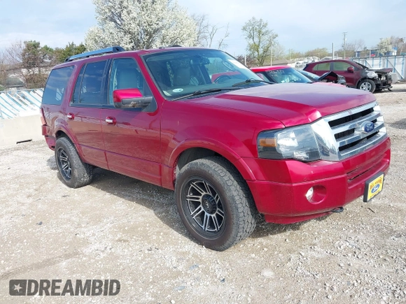 2014 Ford Expedition Limited with VIN 1FMJU2A59EEF11680, listed as a IAAI auction lot 42085676 with 112,027 mi miles and . Bid and sale history available at DreamBid. Image 1.