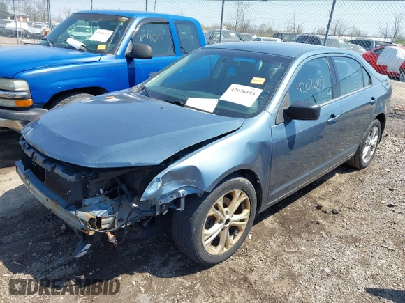 2012 Ford Fusion SE with VIN 3FAHP0HA1CR315945, listed as a IAAI auction lot 42076103 with 187,790 mi miles. Bid and sale history available at carsss.com. Image 2.