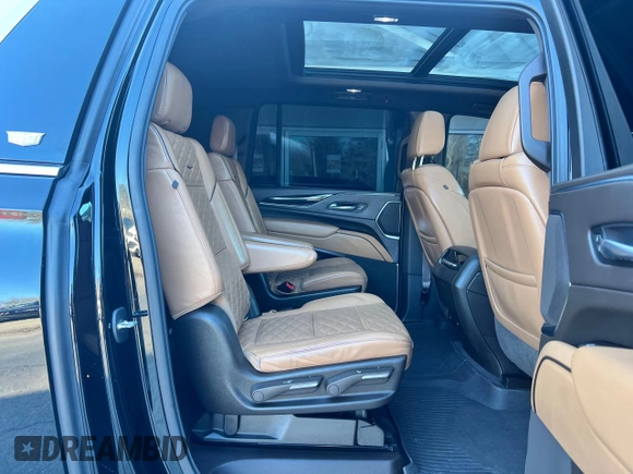 2021 Cadillac Escalade ESV Premium Luxury with VIN 1GYS4LKL0MR248296, listed as a Copart auction lot 48005575 with 149,590 mi miles and Clean title. Bid and sale history available at DreamBid. Image 6.