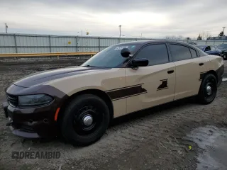 2018 Dodge Charger Police with VIN 2C3CDXKTXJH330117, listed as a Copart auction lot 43968835 with 93,680 mi miles and Clean Title. Bid and sale history available at carsss.com. Image 1.