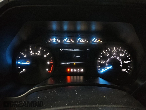 2020 Ford F-150 XL with VIN 1FTEX1C57LKE46279, listed as a Copart auction lot 52134745 with 138,471 mi miles and Clean title. Bid and sale history available at DreamBid. Image 9.