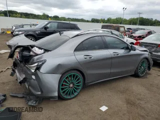 2017 Mercedes-Benz CLA 250 with VIN WDDSJ4GBXHN446763, listed as a Copart auction lot 66008514 with 134,181 mi miles and Salvage Title. Bid and sale history available at DreamBid. Image 3.