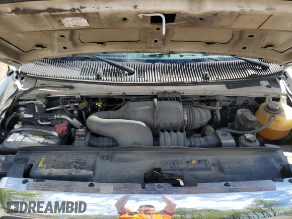 2011 Ford Econoline Passenger XL with VIN 1FBNE3BL1BDA64595, listed as a Copart auction lot 54395194 with 190,180 mi miles and Non Repairable. Bid and sale history available at carsss.com. Image 12.