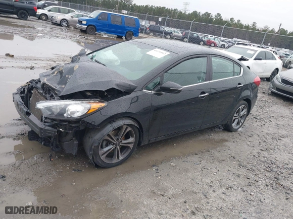 2016 Kia Forte EX with VIN KNAFZ4A86G5569957, listed as a IAAI auction lot 41571012 with 1 mi miles. Bid and sale history available at carsss.com. Image 17.